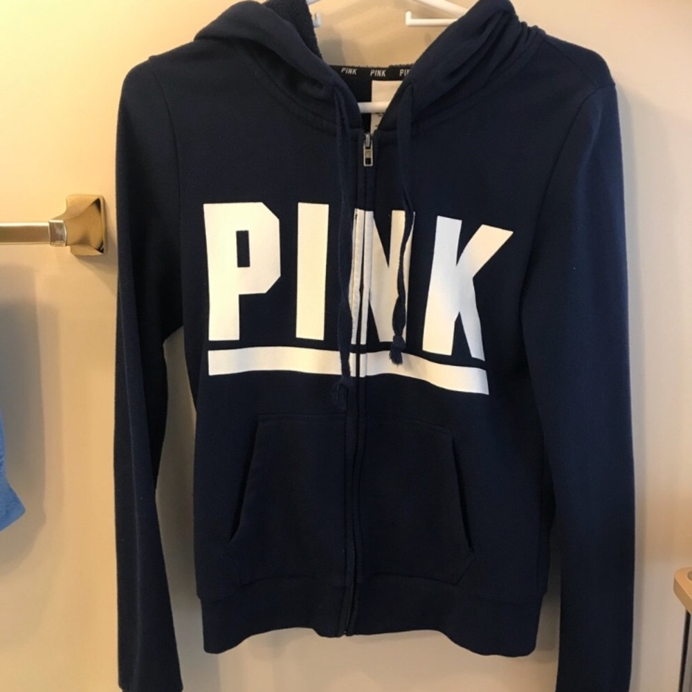 Victoria’s secret pink jacket!